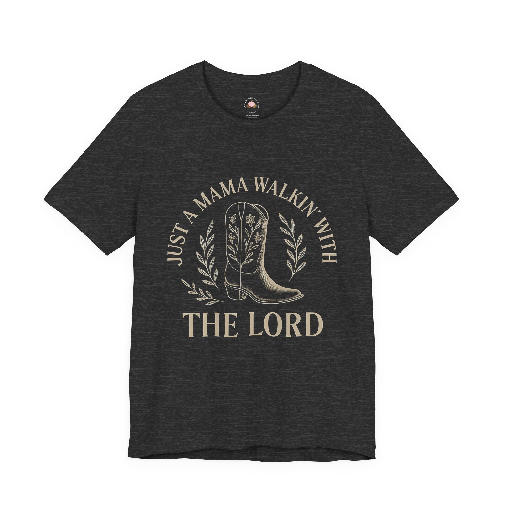 Christian T-Shirt - "Just Walkin' With The Lord" Faith Tee