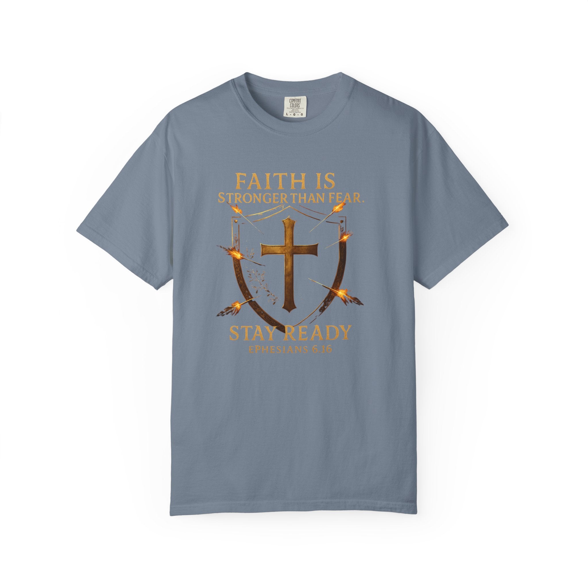Shield of Faith Ephesians 6:16 T-Shirt — Christian Scripture Tee