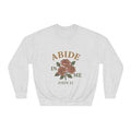 Abide in Me Sweatshirt | John 15 Scripture Crewneck | Faith & Fire Collection – The Bougie Pumpkin Boutique