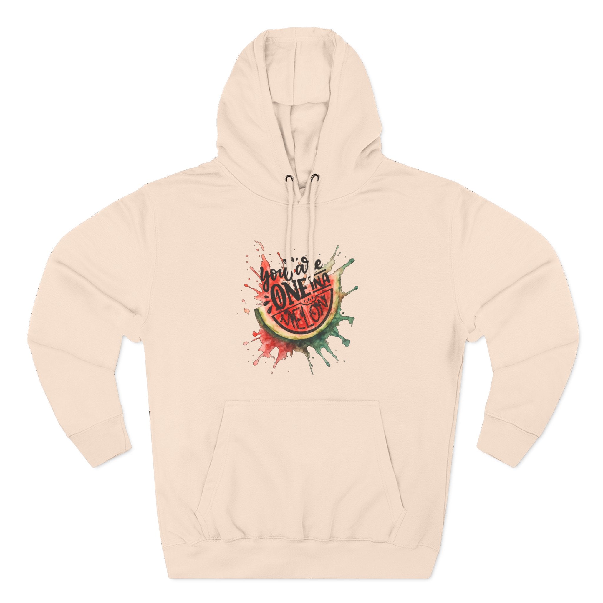 Fleece Hoodie - One In A Melon Design