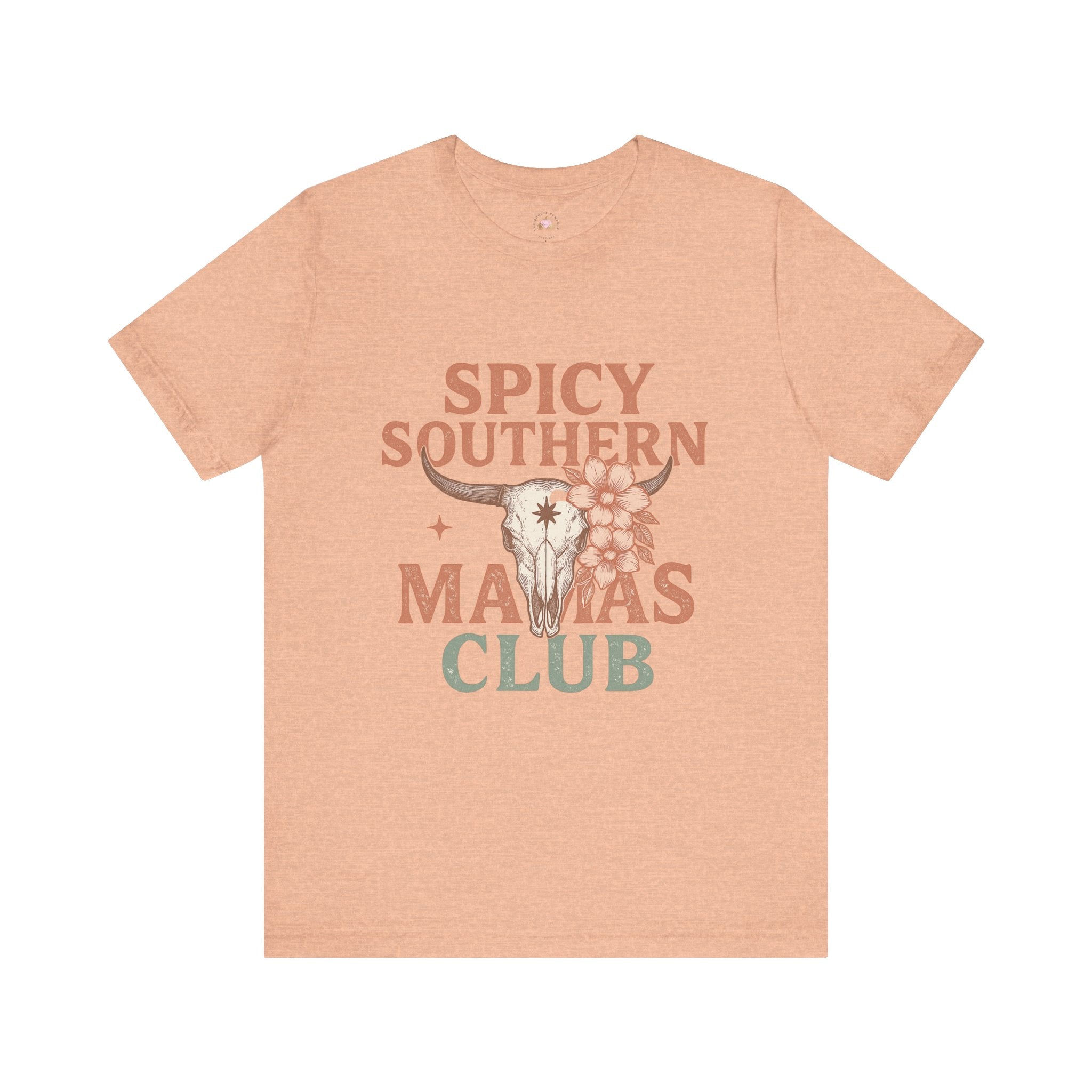 Spicy Southern Mamas Club Tee | Western Graphic Shirt for Faith-Filled Women – The Bougie Pumpkin Boutique