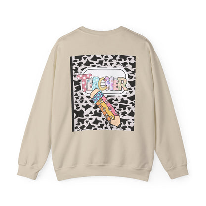 Teacher Appreciation Crewneck Sweatshirt, Gift for Educators, Cozy Unisex Sweatshirt, Back to School Apparel, Classroom Essentials