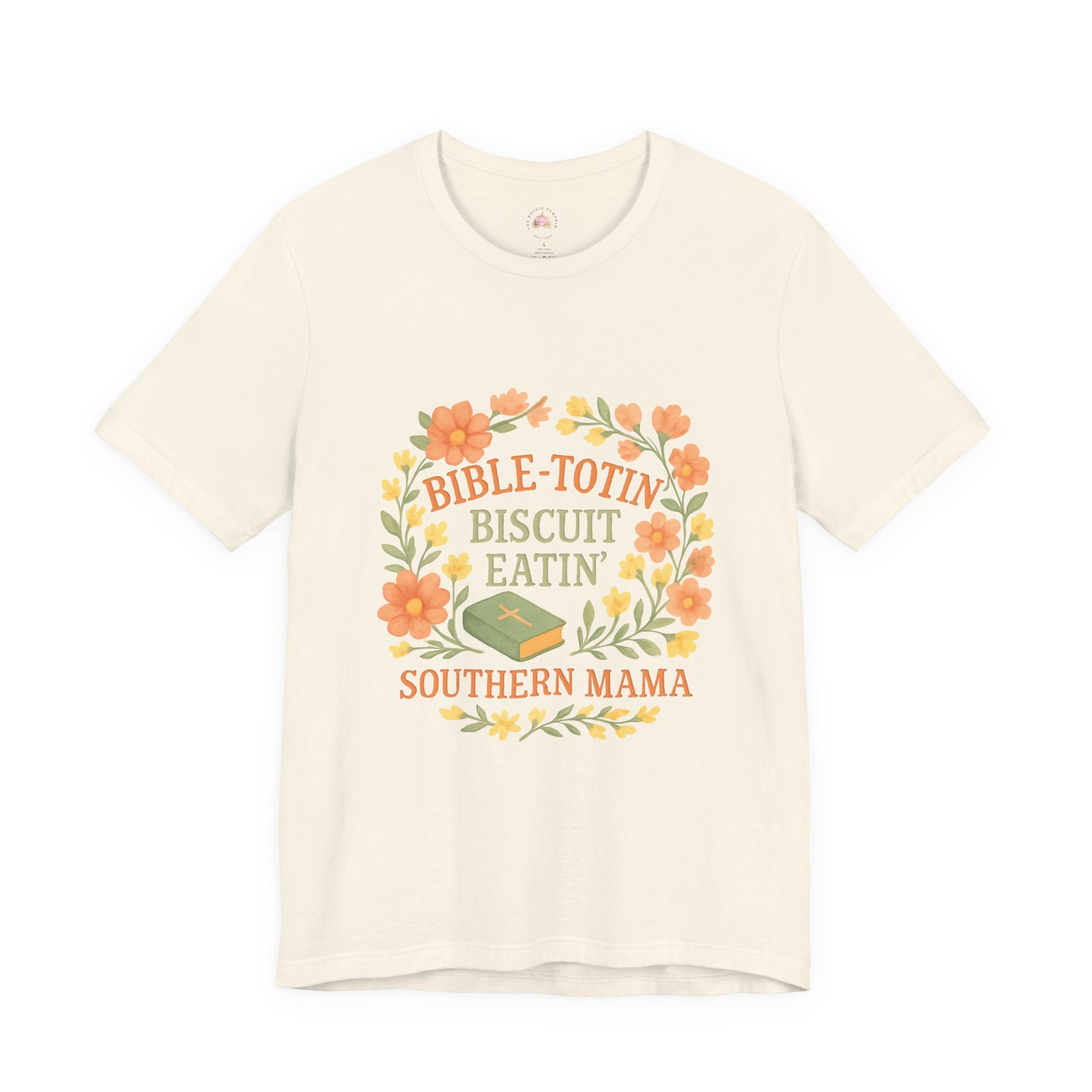 Southern Mama Biblical Tee, Fun Southern T-Shirt, Cute Gift for Moms, Bible Lovers, Casual Everyday Wear - The Bougie Pumpkin Boutique