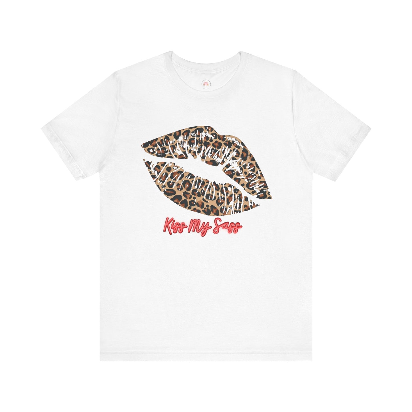 Funny Leopard Kiss Unisex Tee - Kiss My Sass