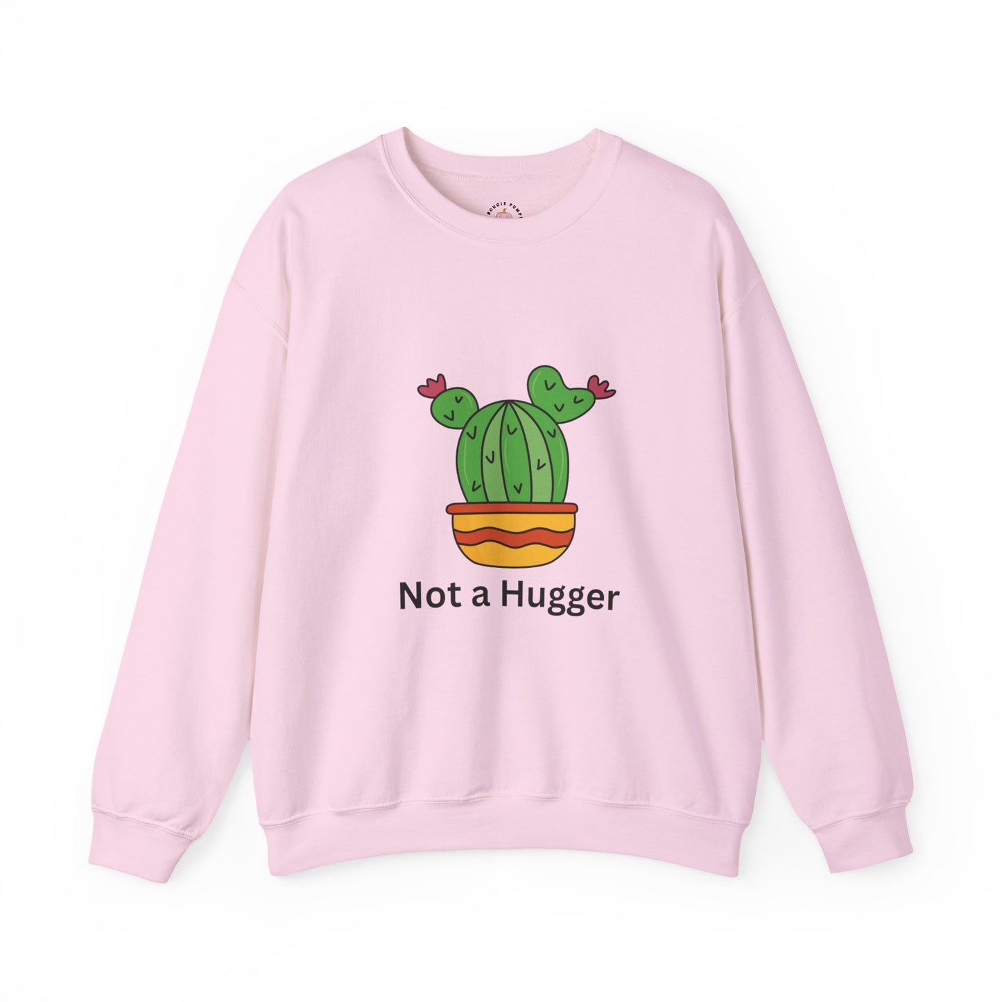 Cactus Not a Hugger Sweatshirt, Cute Sweatshirt, Funny Gift, Unisex Crewneck, Plant Lovers, Casual Wear, Birthday Gift