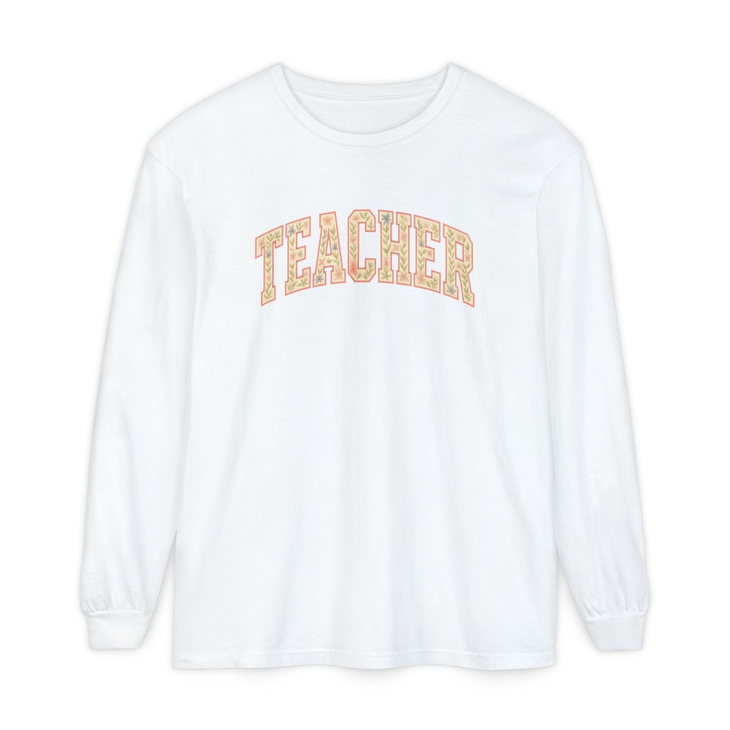 Teacher Appreciation Long Sleeve T-Shirt | Gift for Educators | Unisex Casualwear | Back to School | Holiday Gift