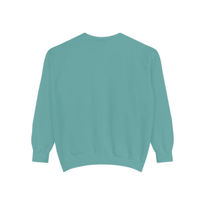 Sloth Vibes Sweatshirt - Funny Cozy Unisex Garment-Dyed Apparel