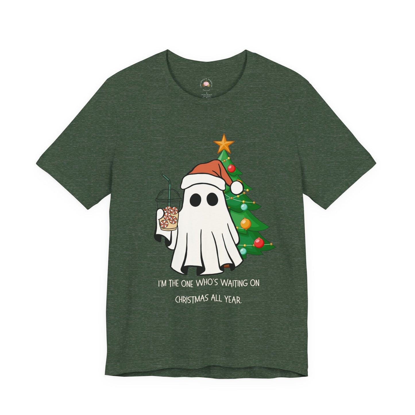 Funny Teacher Squad Unisex Tee - Ghost of Christmas Halloween Design