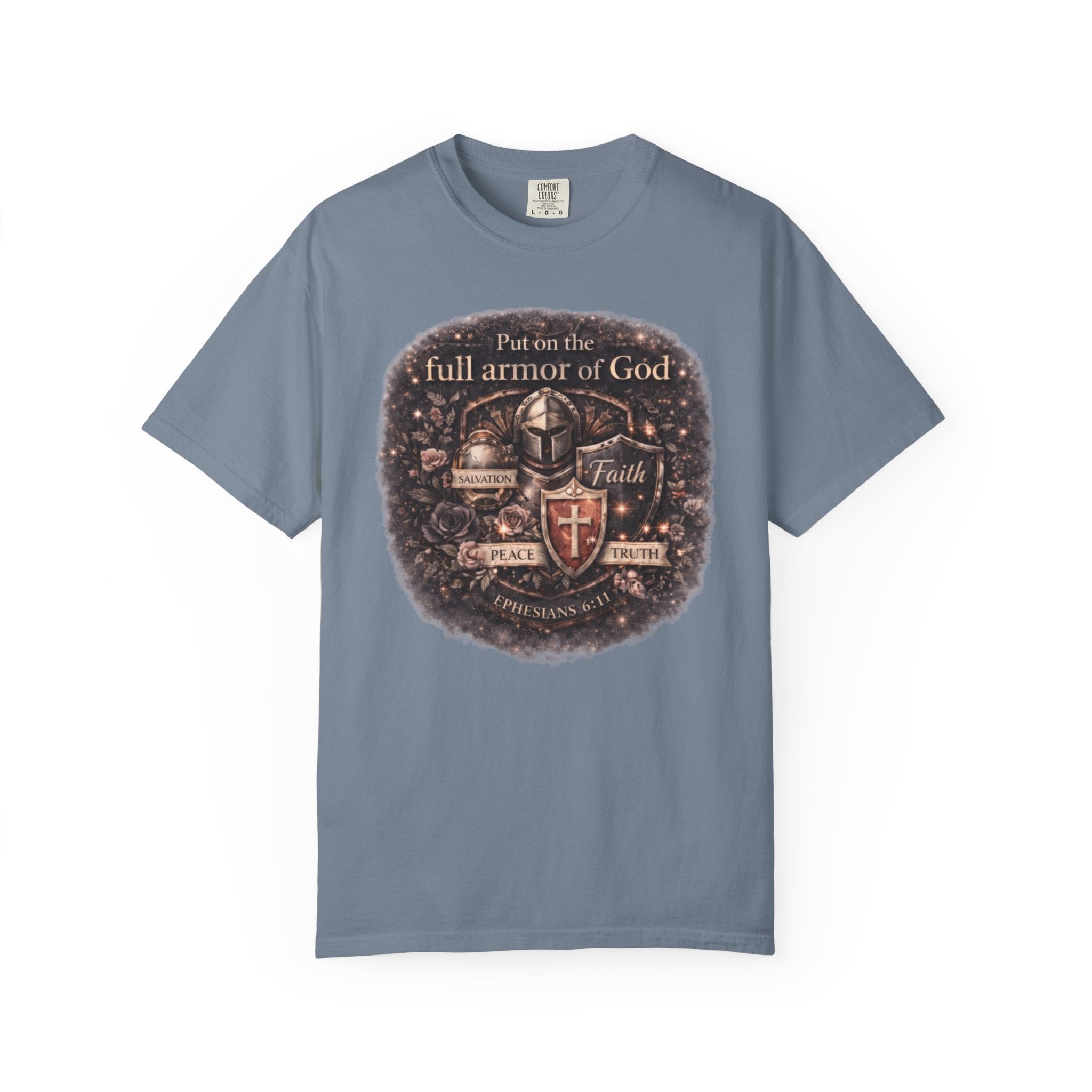 Armor of God T-Shirt — Christian Faith Graphic Tee (Ephesians 6:11)