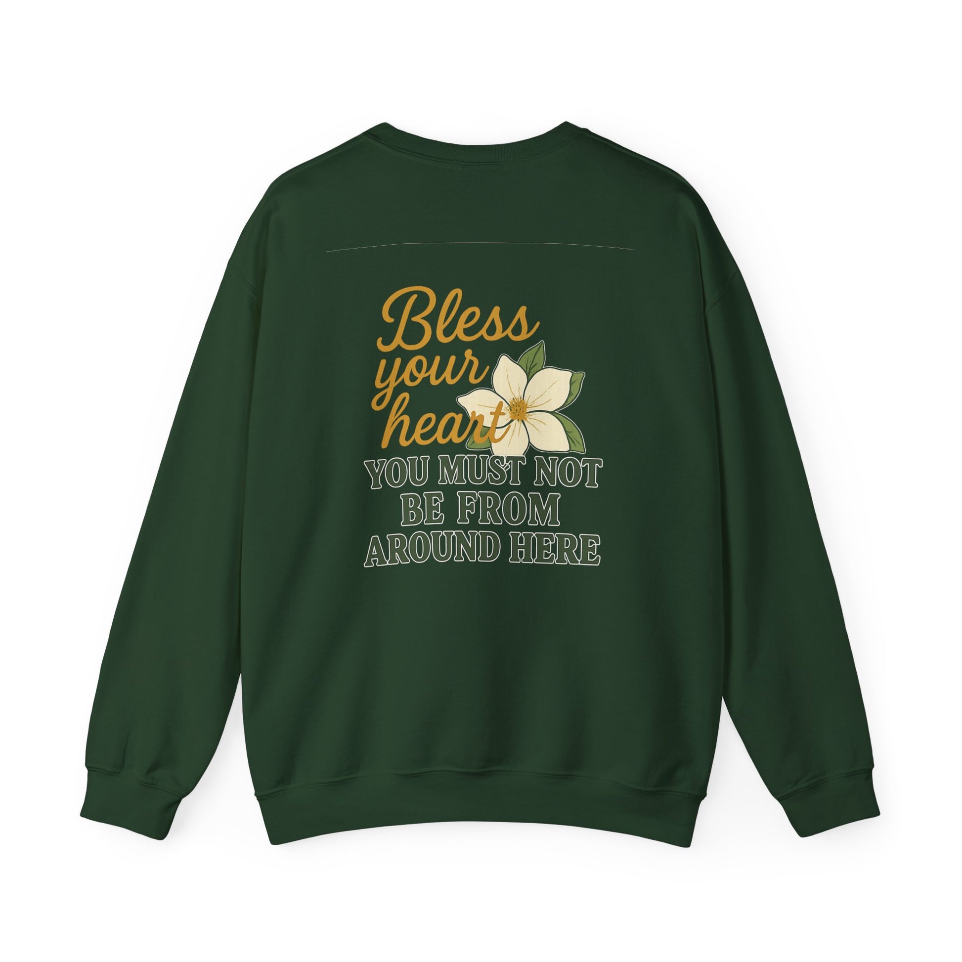 Bless Your Heart Sweatshirt | Unisex Crewneck | Cozy Gift for Friends, Southern Charm, Casual Style, Occasional Wear - The Bougie Pumpkin Boutique