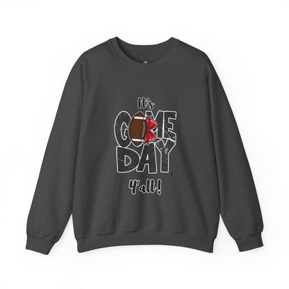 Game Day Unisex Crewneck Sweatshirt - Georgia Bulldogs College Football Fans