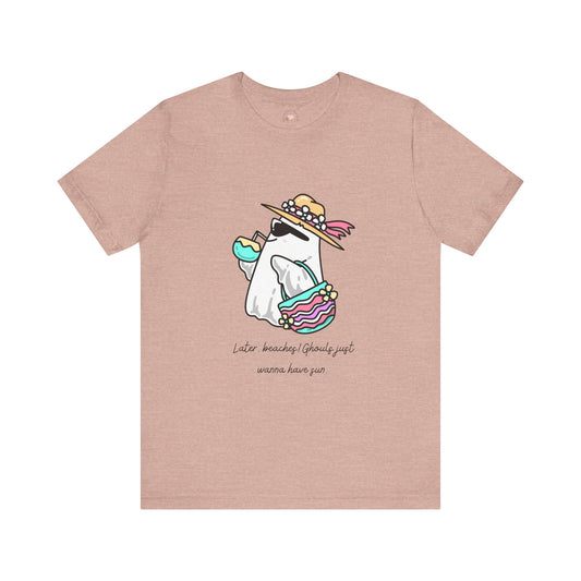 Funny Halloween Beaches Unisex Tee