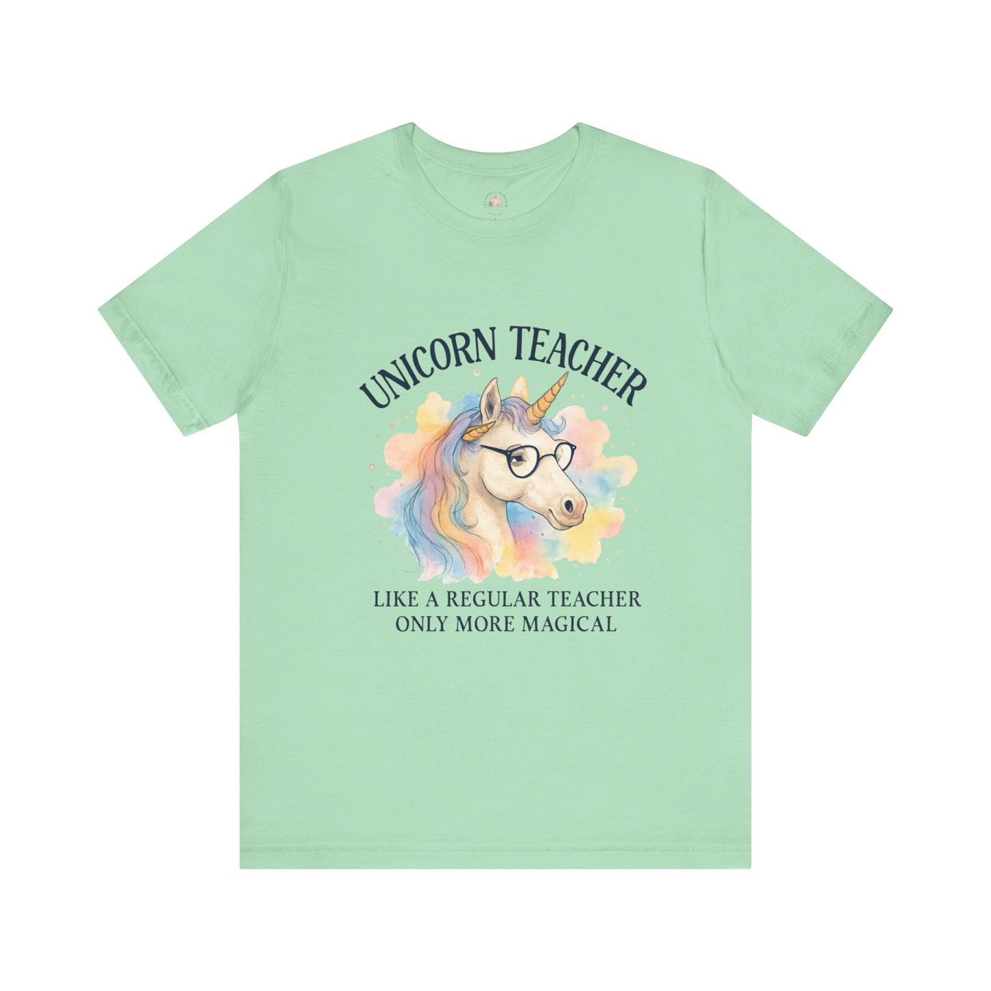 Unisex Tee - Unicorn Teacher Funny Design
