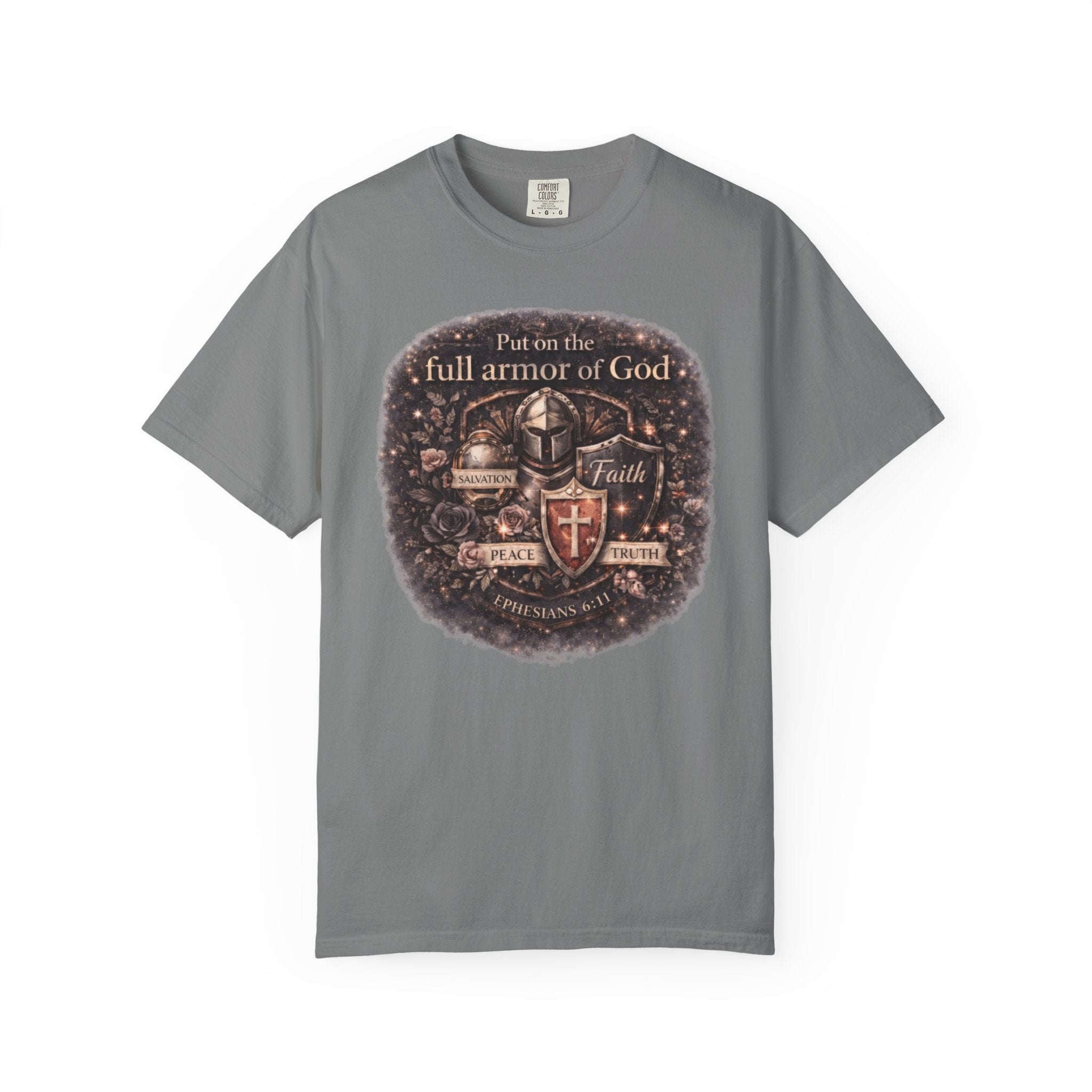 Armor of God T-Shirt — Christian Faith Graphic Tee (Ephesians 6:11)