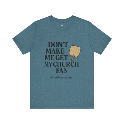 Church Fan Tee - The Bougie Pumpkin Boutique