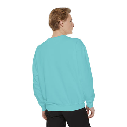 Sloth Vibes Sweatshirt - Funny Cozy Unisex Garment-Dyed Apparel