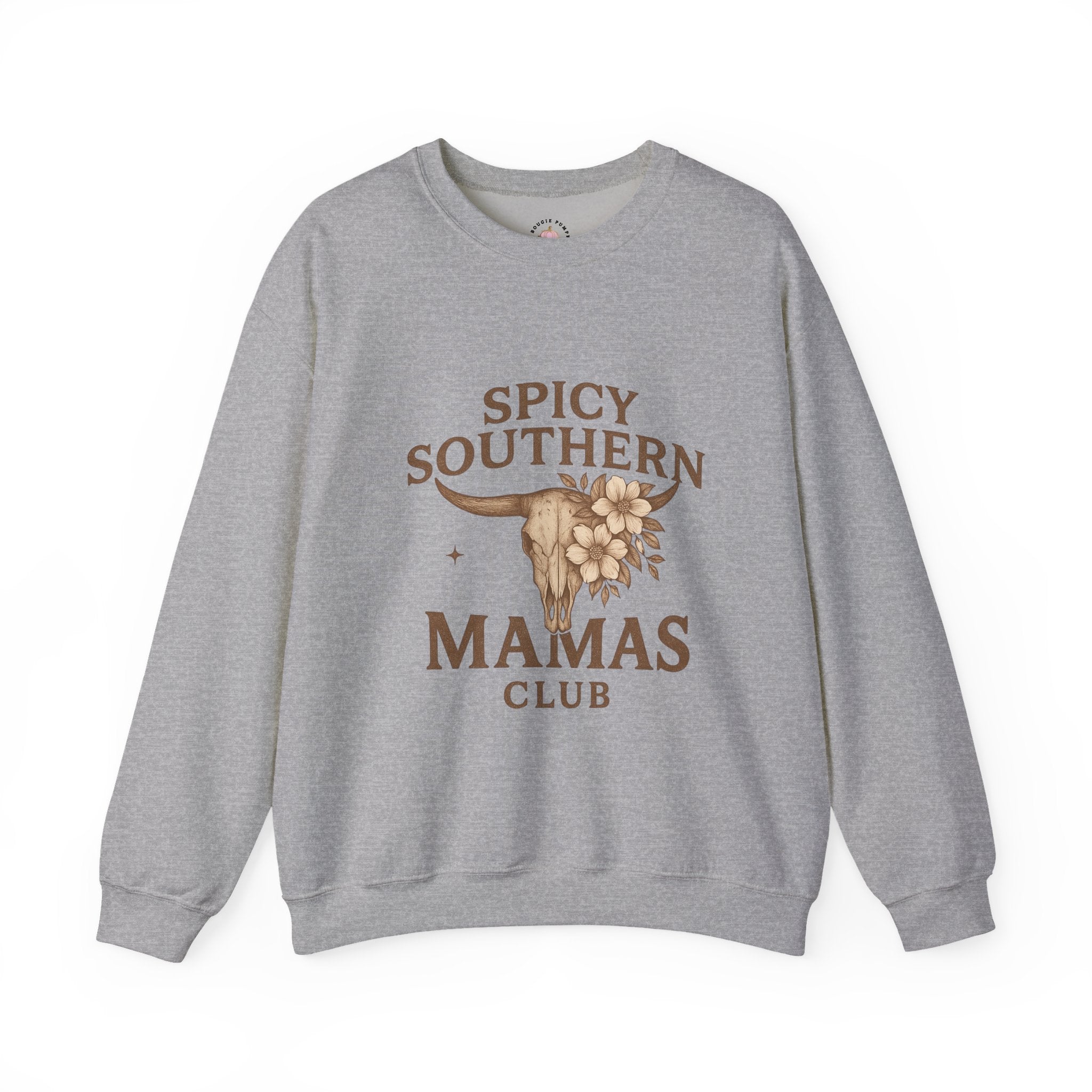 Spicy Southern Mamas Club Sweatshirt | Faith & Fire Apparel – The Bougie Pumpkin Boutique