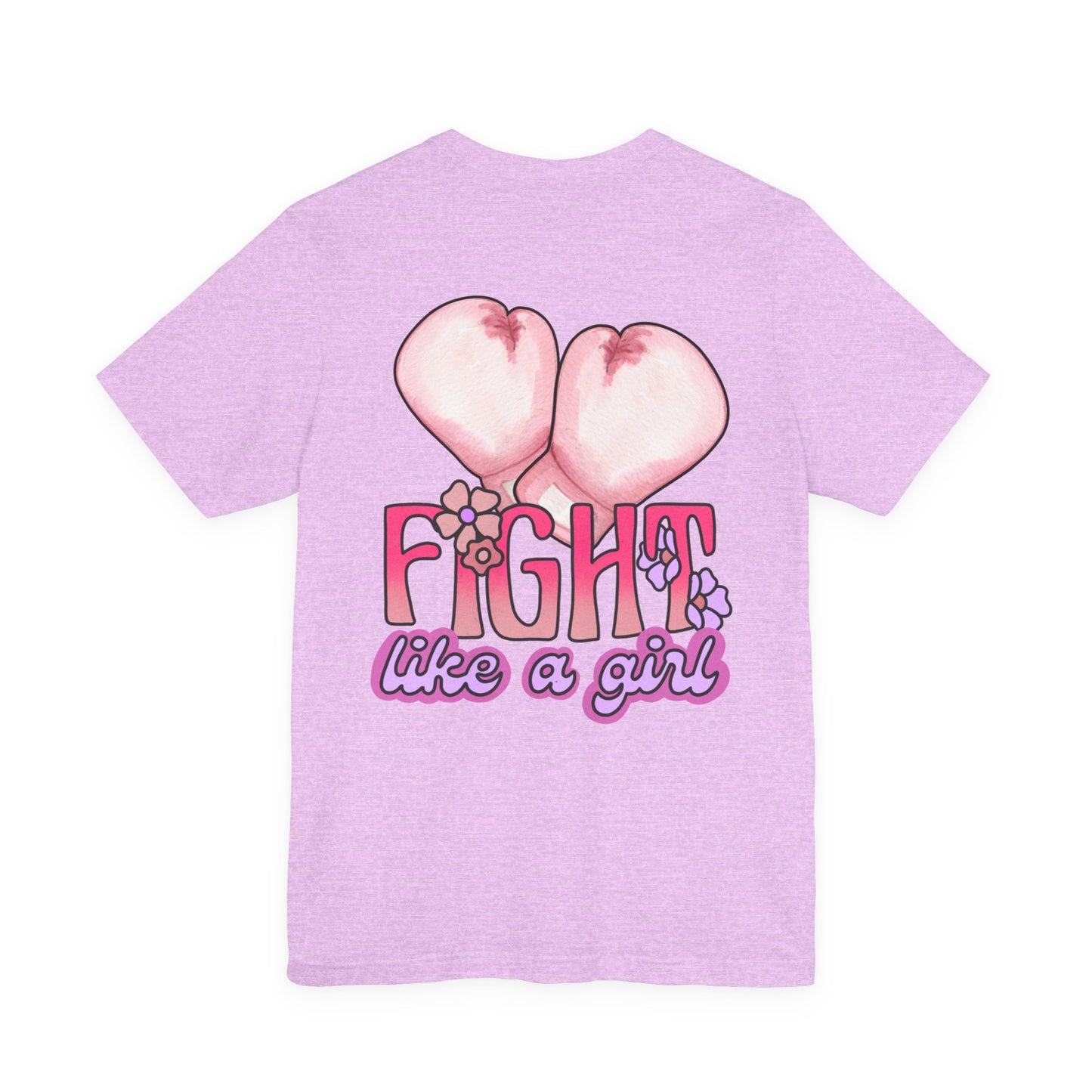 Empowerment Tee: Fight Like a Girl Unisex Jersey Short Sleeve T-Shirt, Awareness Shirt, Cancer Support Apparel, Gift for Fighters, [...]