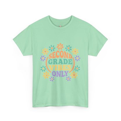Second Grade Vibes Tee - Teacher Shirt