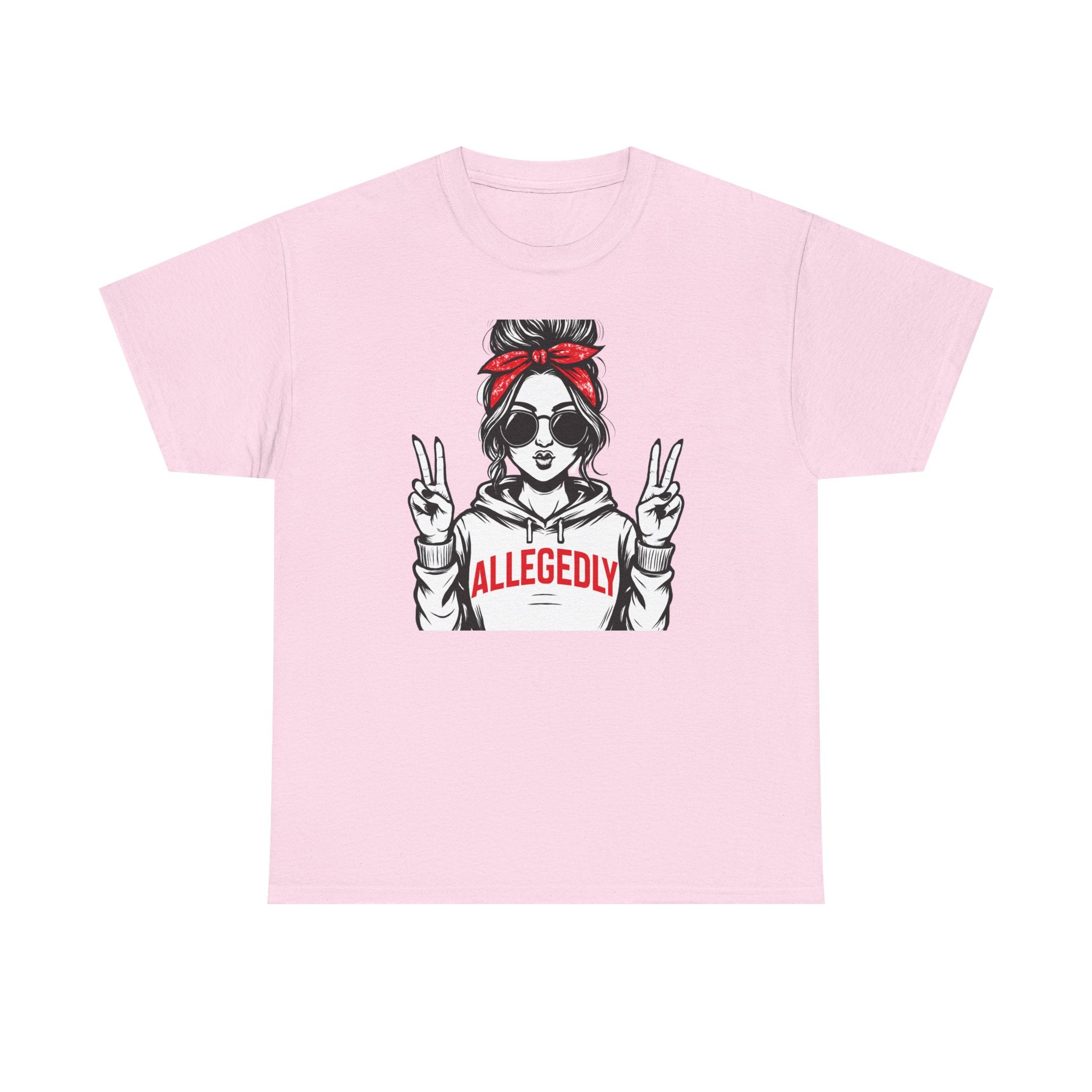 Allegedly Retro Rosie Peace Sign Tee