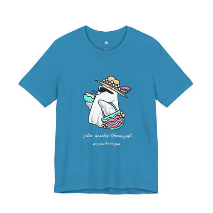 Funny Halloween Beaches Unisex Tee