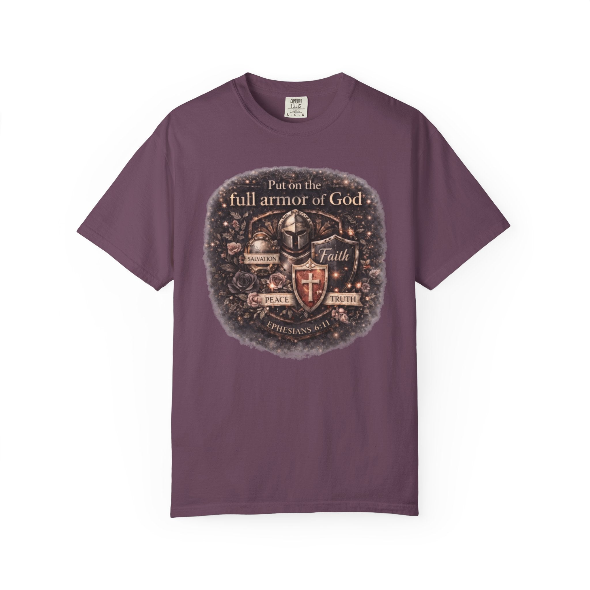 Armor of God T-Shirt — Christian Faith Graphic Tee (Ephesians 6:11)