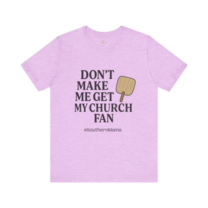 Church Fan Tee - The Bougie Pumpkin Boutique
