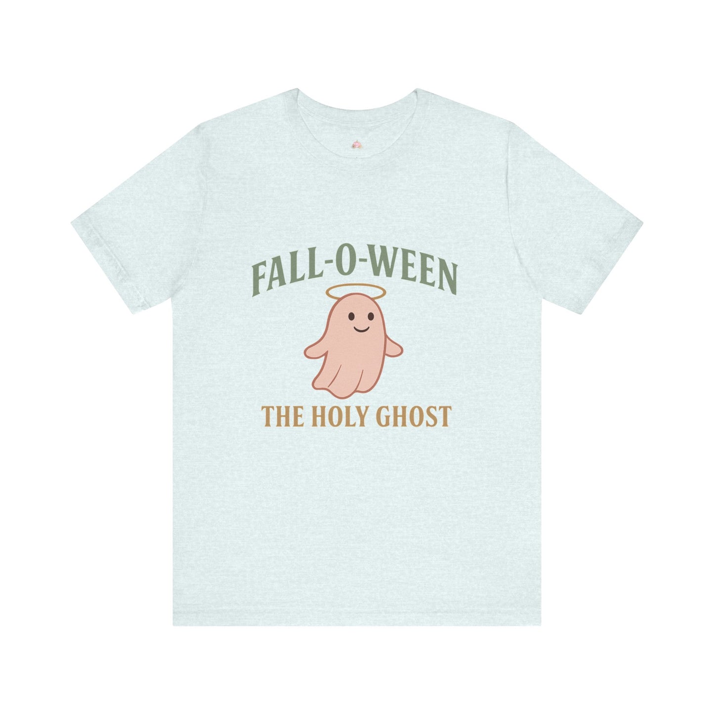Christian Unisex Tee Holy Ghost Halloween Alternative Faith Humor - The Bougie Pumpkin Boutique