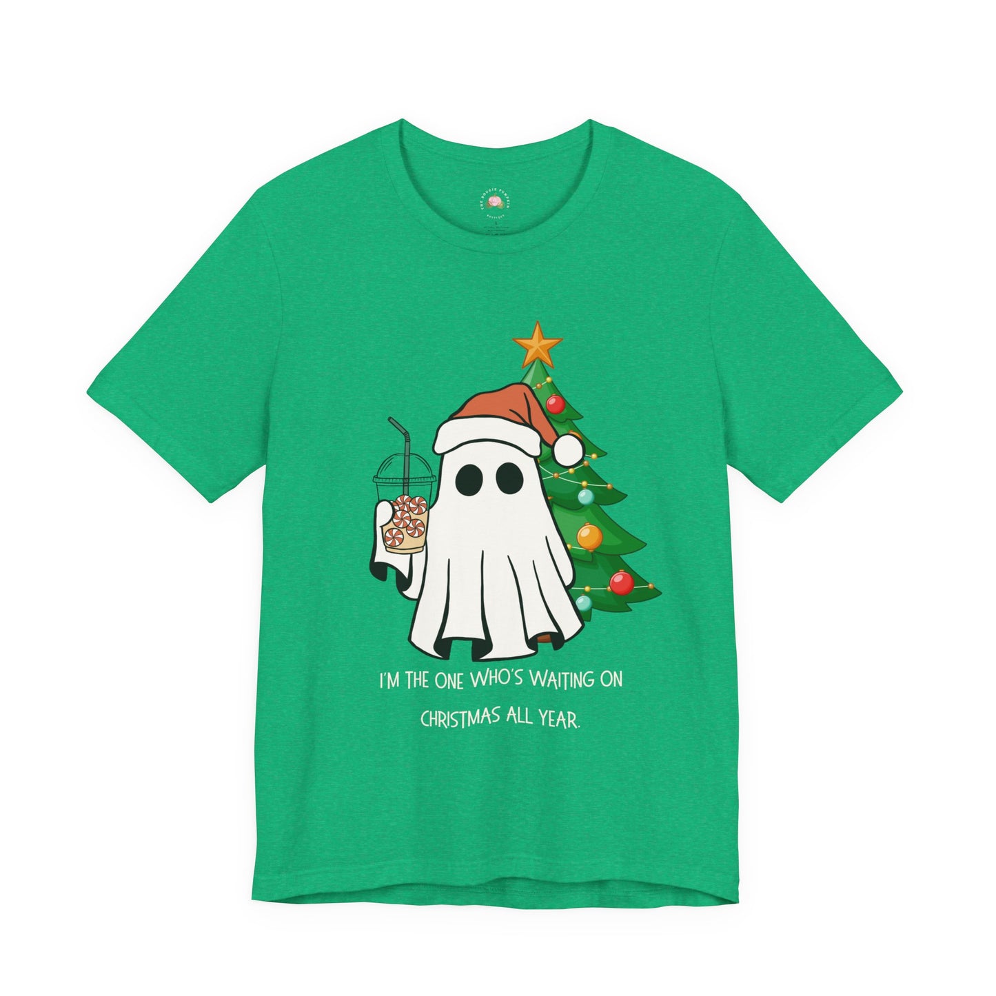 Funny Teacher Squad Unisex Tee - Ghost of Christmas Halloween Design