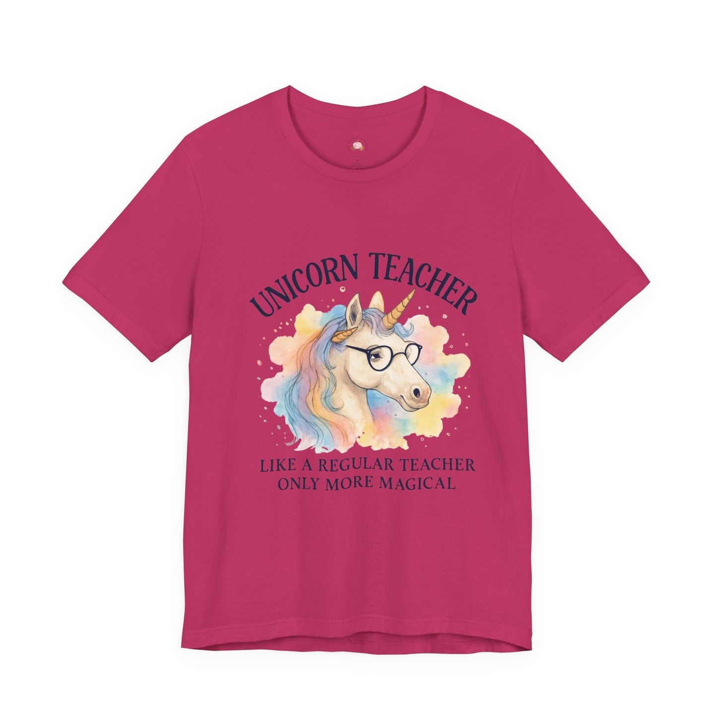 Unisex Tee - Unicorn Teacher Funny Design