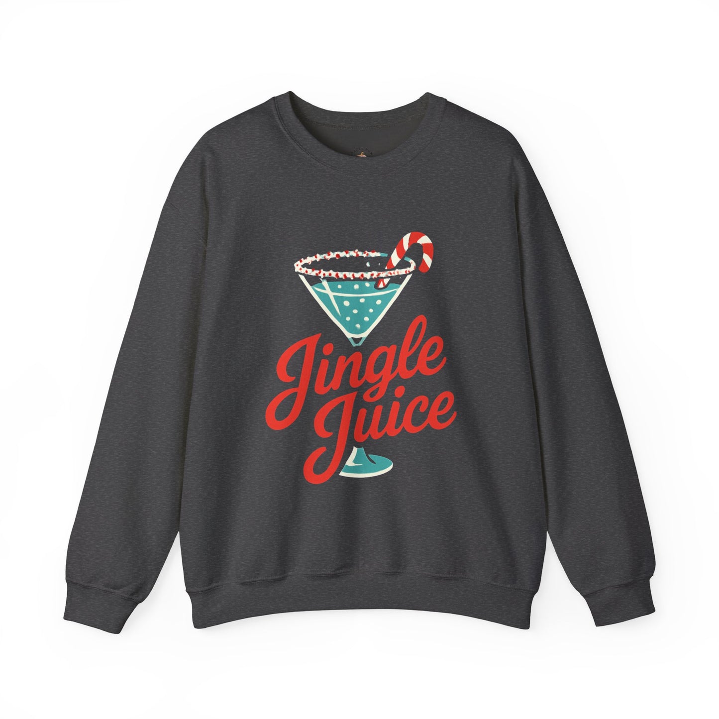 Jingle Juice Crewneck Sweatshirt | Holiday Gift, Cozy Apparel, Unisex, Christmas, Festive Style