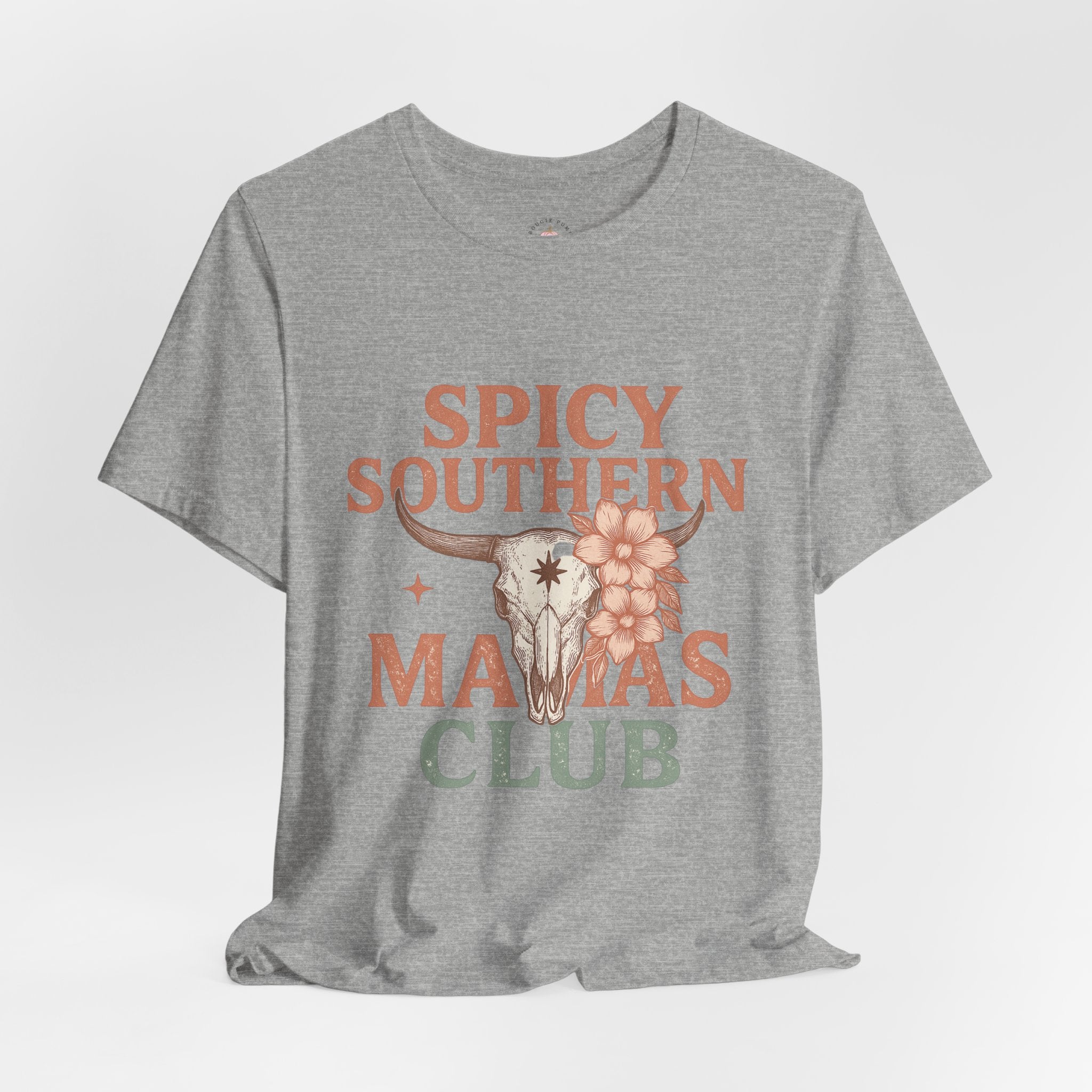 Spicy Southern Mamas Club Tee | Western Graphic Shirt for Faith-Filled Women – The Bougie Pumpkin Boutique