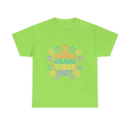 Second Grade Vibes Tee - Teacher Shirt