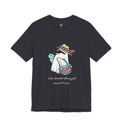 Funny Halloween Beaches Unisex Tee