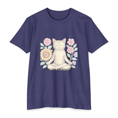 Zen Cat T-shirt - Funny and Snarky Cat Humor Design