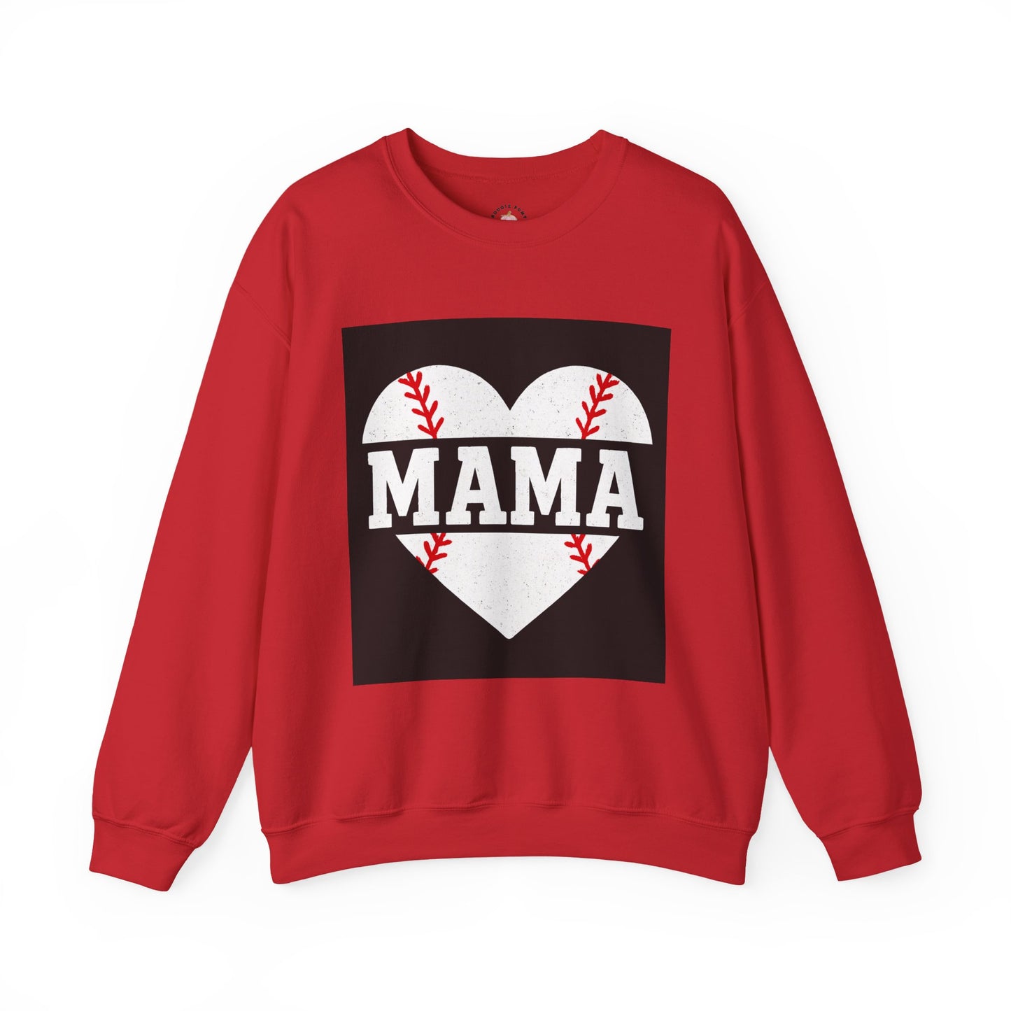 Baseball Mama Sweatshirt | Game Day Heart Design | Sports Mom Apparel – The Bougie Pumpkin Boutique - The Bougie Pumpkin Boutique