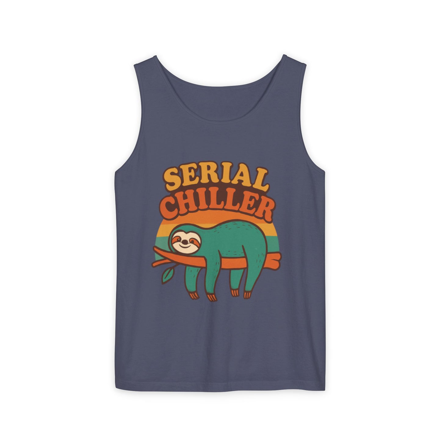 Serial Chiller Vibes Tank Top for Teachers and Moms on Vacay