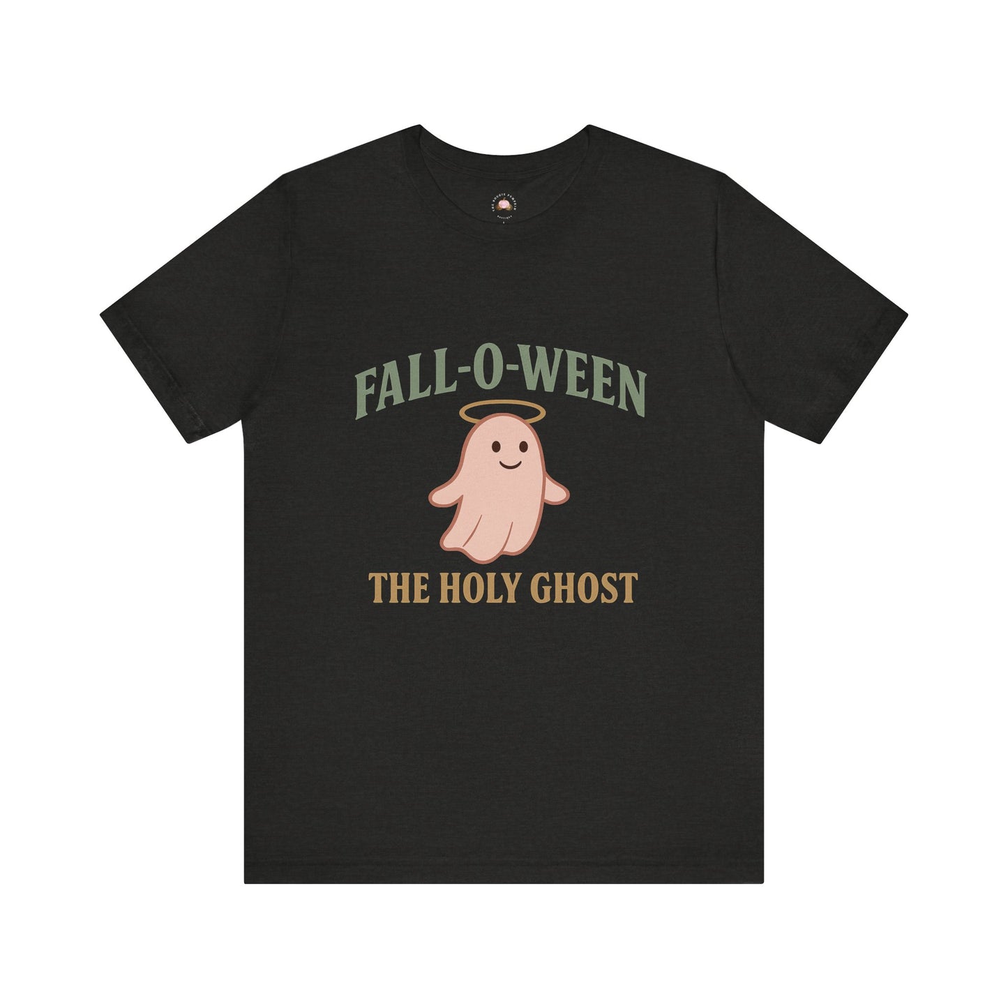 Christian Unisex Tee Holy Ghost Halloween Alternative Faith Humor - The Bougie Pumpkin Boutique