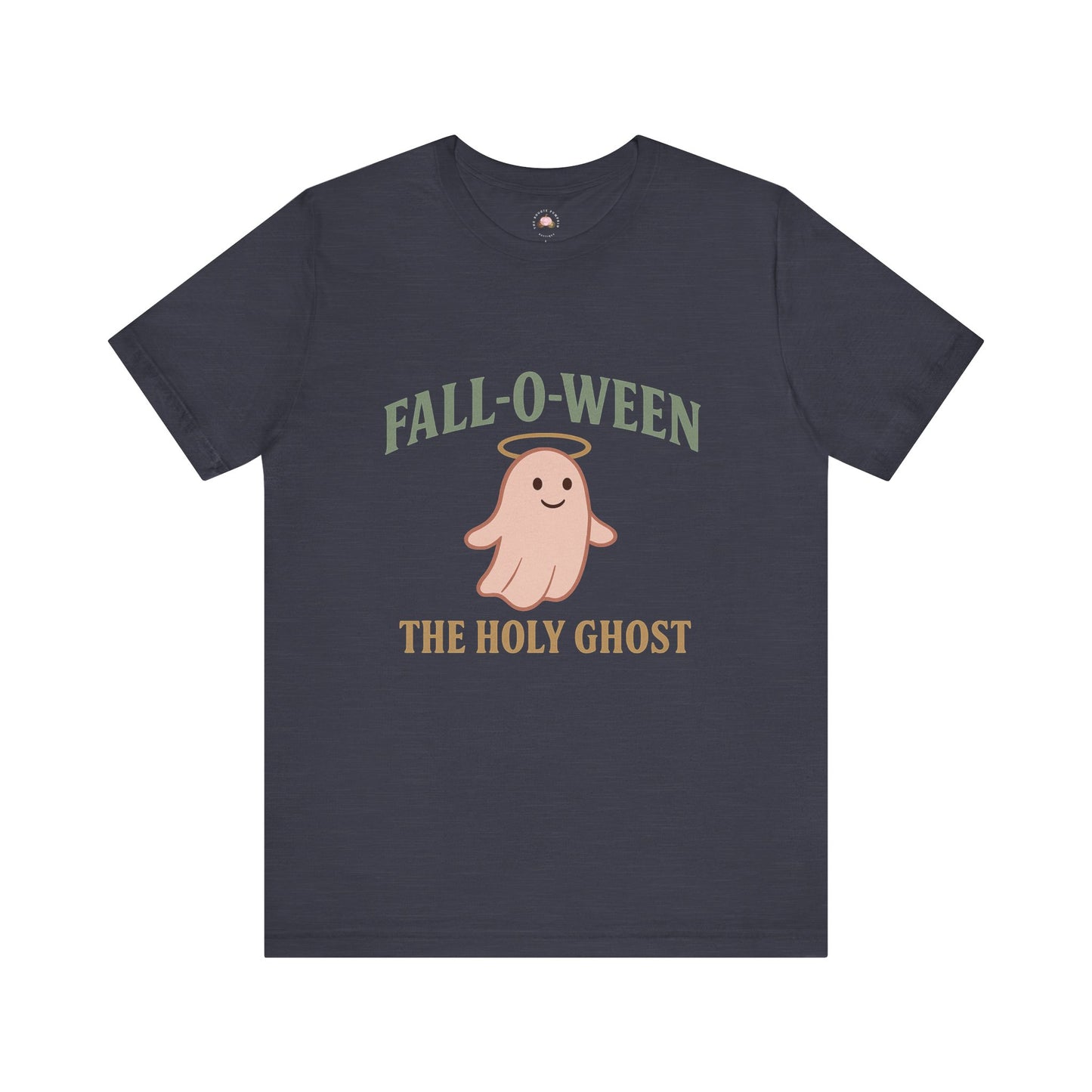 Christian Unisex Tee Holy Ghost Halloween Alternative Faith Humor - The Bougie Pumpkin Boutique