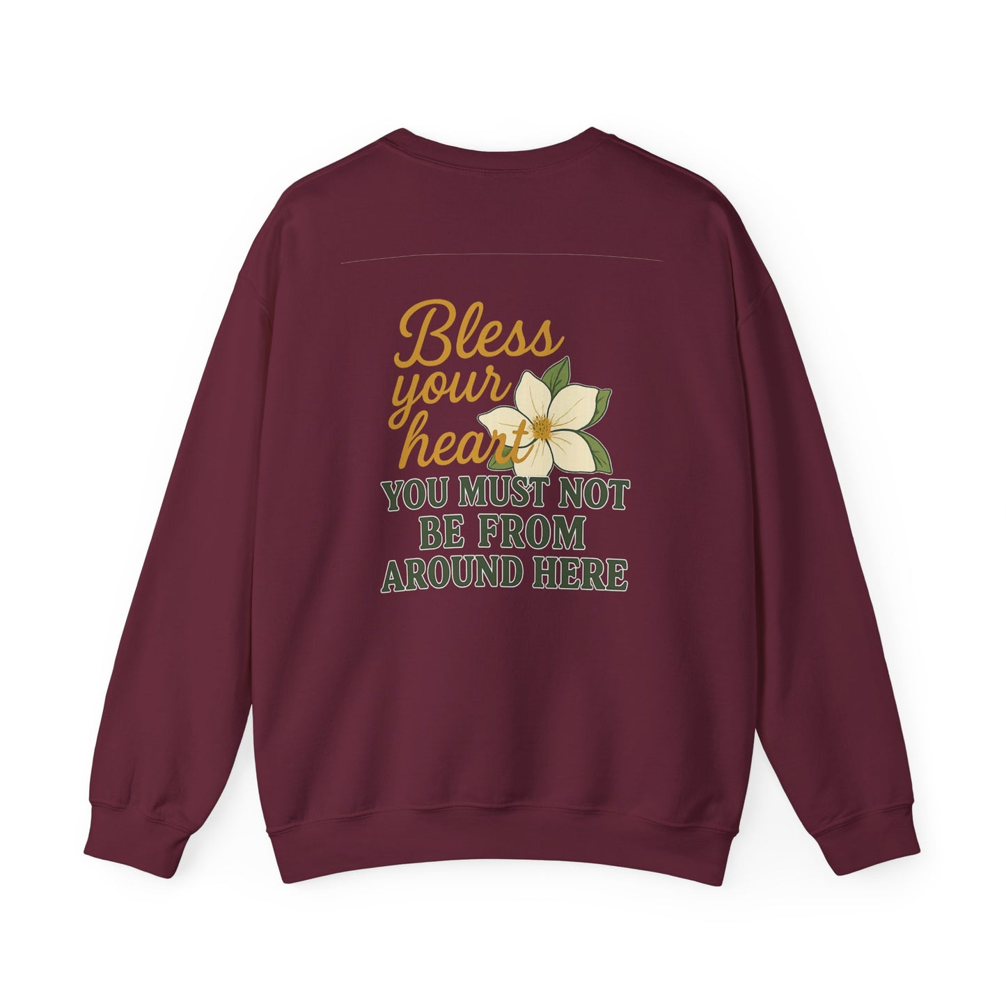 Bless Your Heart Sweatshirt | Unisex Crewneck | Cozy Gift for Friends, Southern Charm, Casual Style, Occasional Wear - The Bougie Pumpkin Boutique