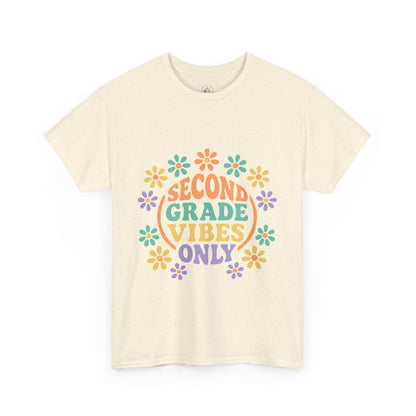 Second Grade Vibes Tee - Teacher Shirt