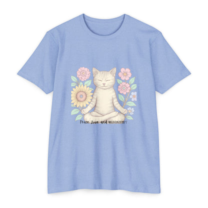 Zen Cat T-shirt - Funny and Snarky Cat Humor Design