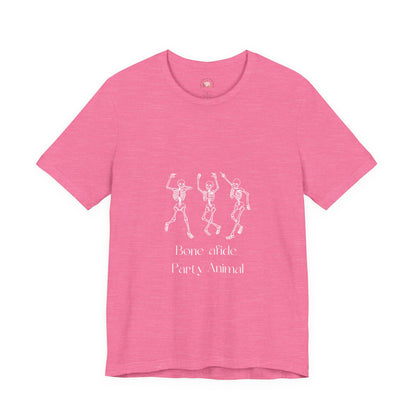 Halloween Skeleton Tee - Unisex Jersey Short Sleeve