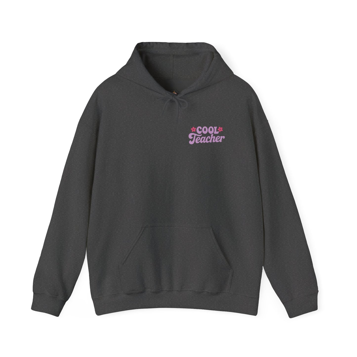 Cool Teacher Hooded Sweatshirt, Teacher Gift, Unisex Hoodie, Classroom Apparel, Back to School, Teacher Appreciation