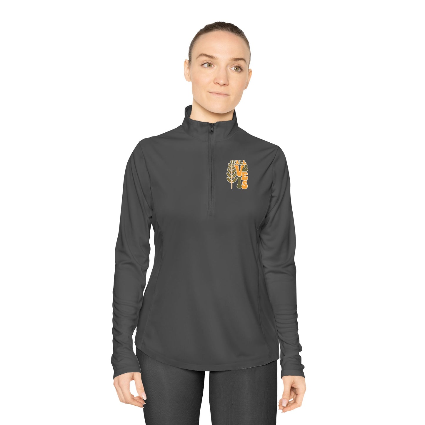 Quarter-Zip Pullover - Fall Vibes