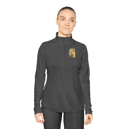 Quarter-Zip Pullover - Fall Vibes