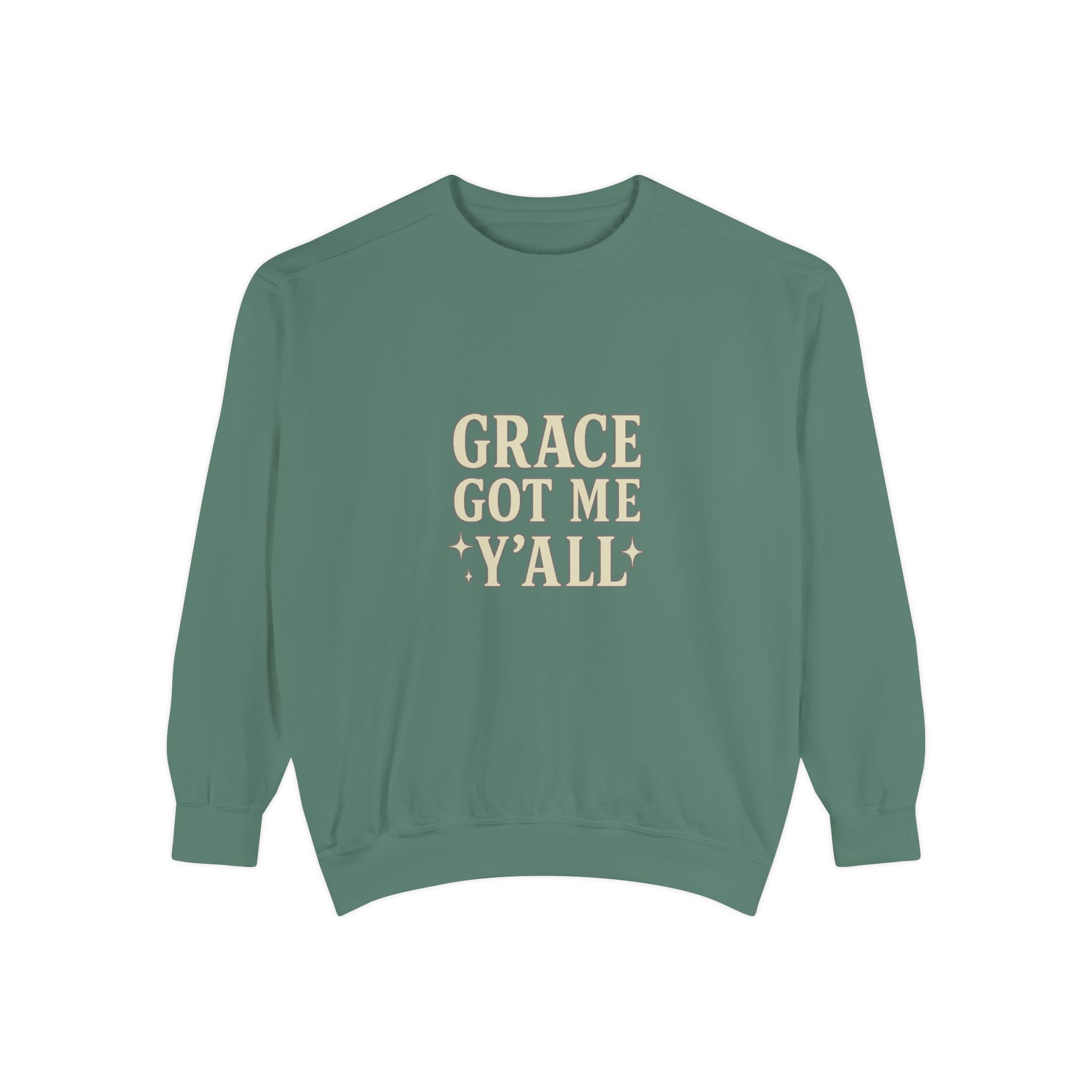 Grace Got Me Y’all Sweatshirt | Southern Christian Crewneck – The Bougie Pumpkin Boutique