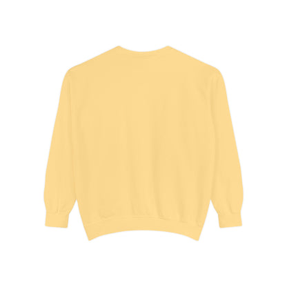 Sloth Vibes Sweatshirt - Funny Cozy Unisex Garment-Dyed Apparel