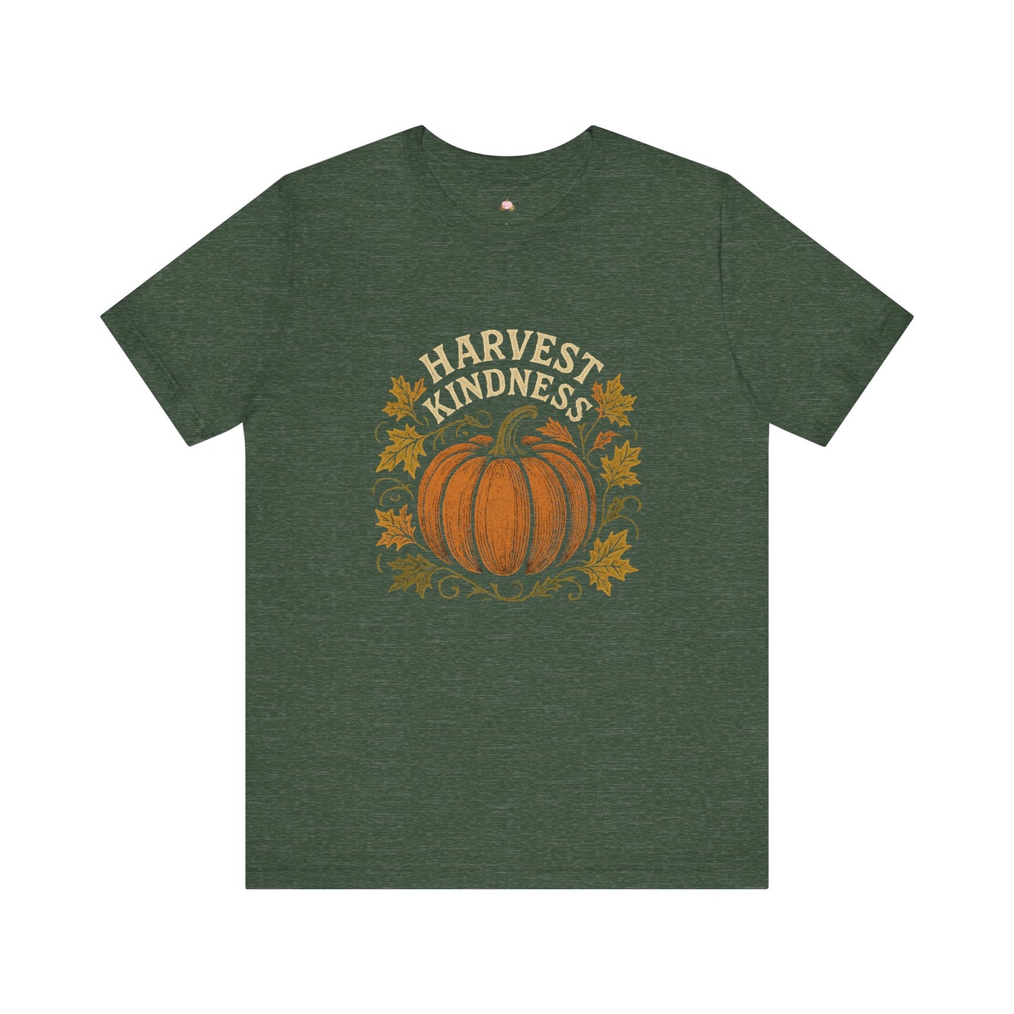 Harvest Kindness Tee - Unisex Jersey Short Sleeve Tee, Fall Fashion, Autumn Apparel, Thanksgiving Shirt, Gift for Friends, Cozy Casual Wear