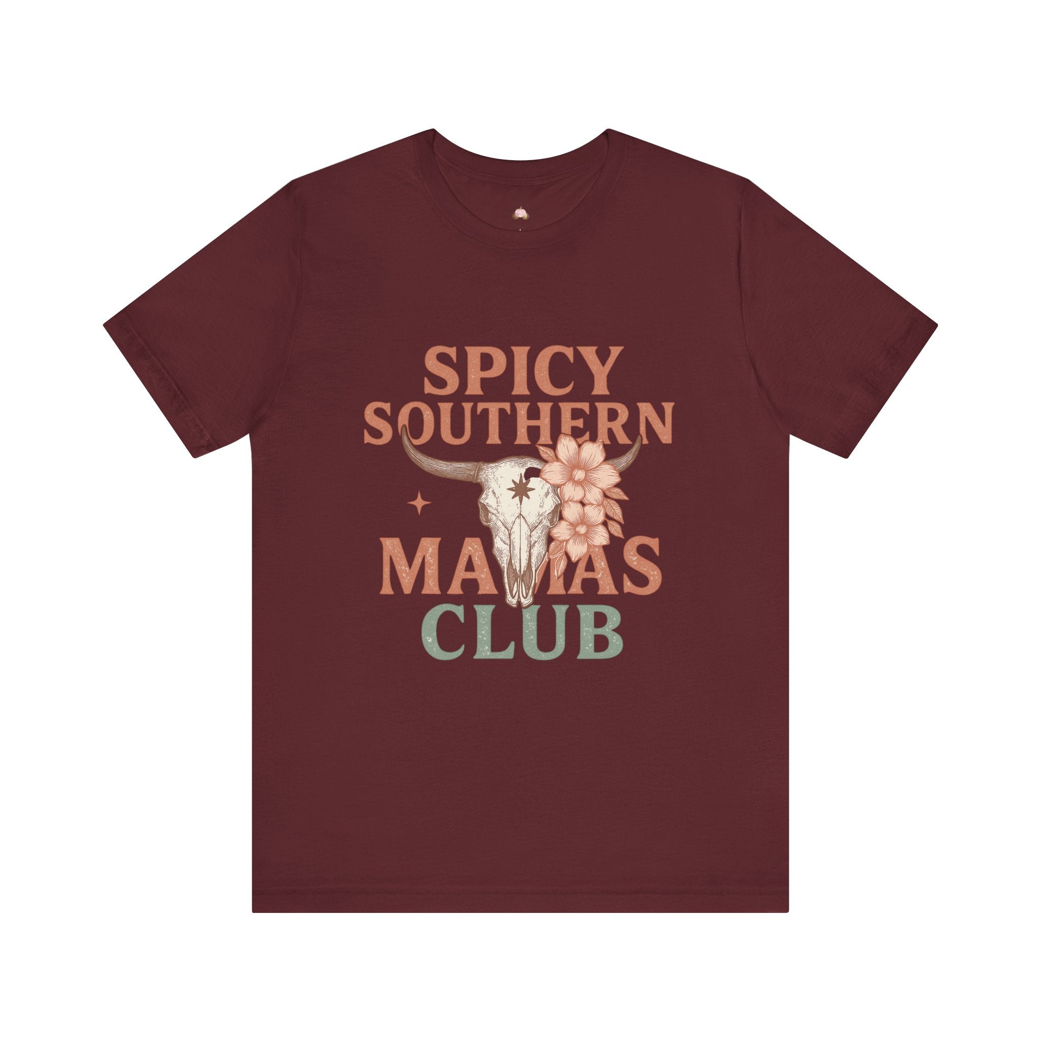 Spicy Southern Mamas Club Tee | Western Graphic Shirt for Faith-Filled Women – The Bougie Pumpkin Boutique